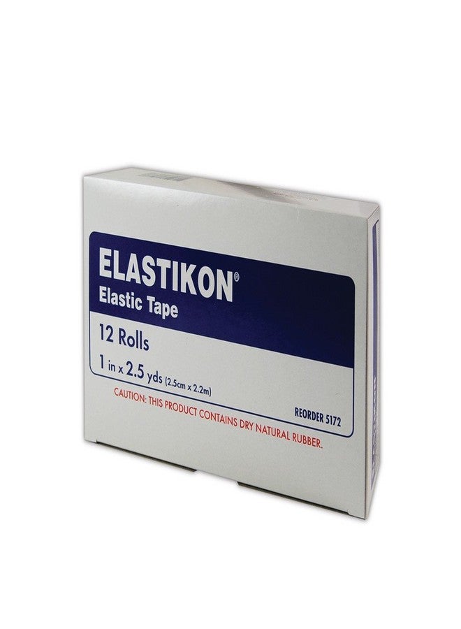 Johnson & Johnson JNJ005172 Elastikon 1" x 2.5yd. Elastic Tape, 1" x 10 yd., Flesh (Pack of 12) - Image 2